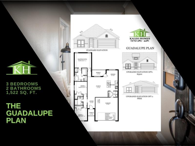 New Home Builder Floor Plans KALEO Homes In College Station