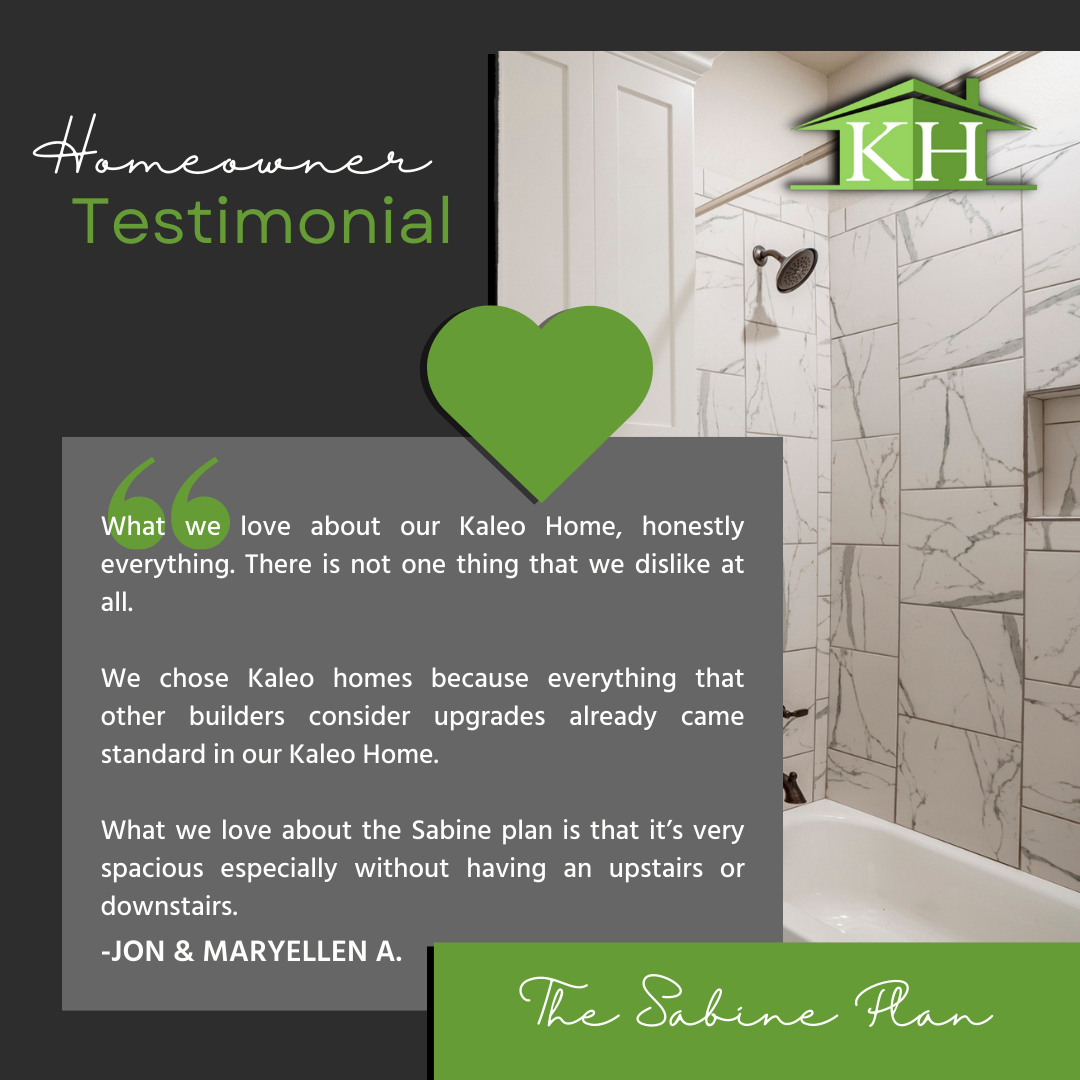 The Sabine by Kaleo Homes