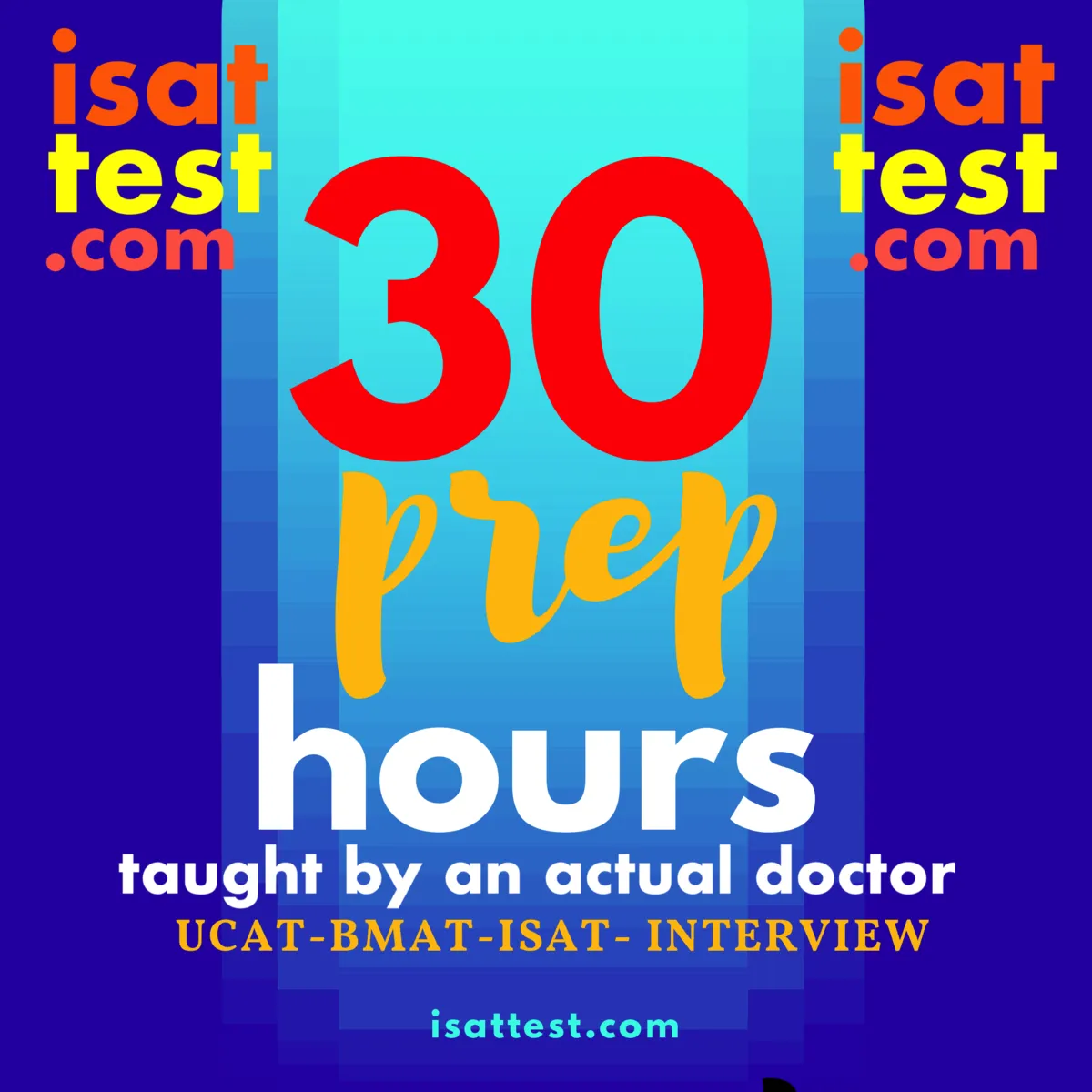 ADVANCED PLAN [30 HOURS] 1-TO-1 ONLINE PRIVATE TUITION WITH A DOCTOR FOR ALL ENTRY EXAMS  (Book Sold Separately)