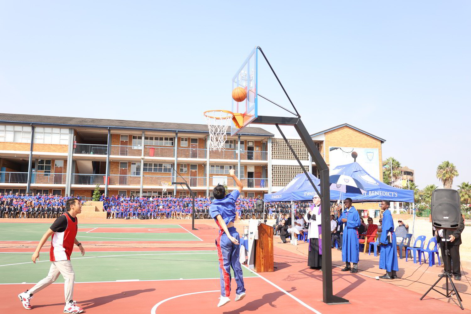 St Benedict s Names 6 New Basketball Courts after the Late Ephraim St Benedict s Names 6 New Basketball Courts after the Late Ephraim