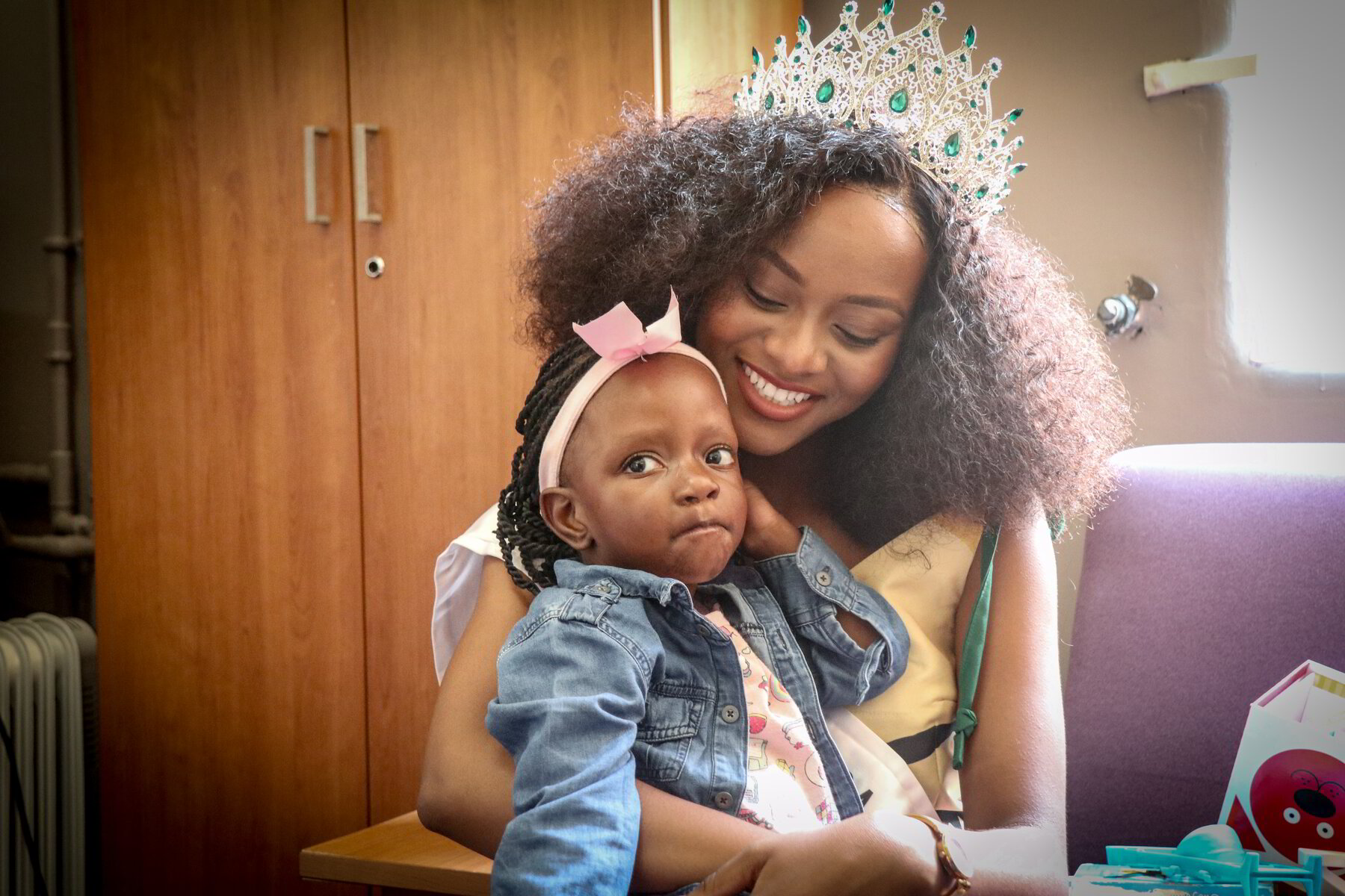 A Heartfelt Encounter: Miss World SA's Inspiring Visit with Mimmie at ...