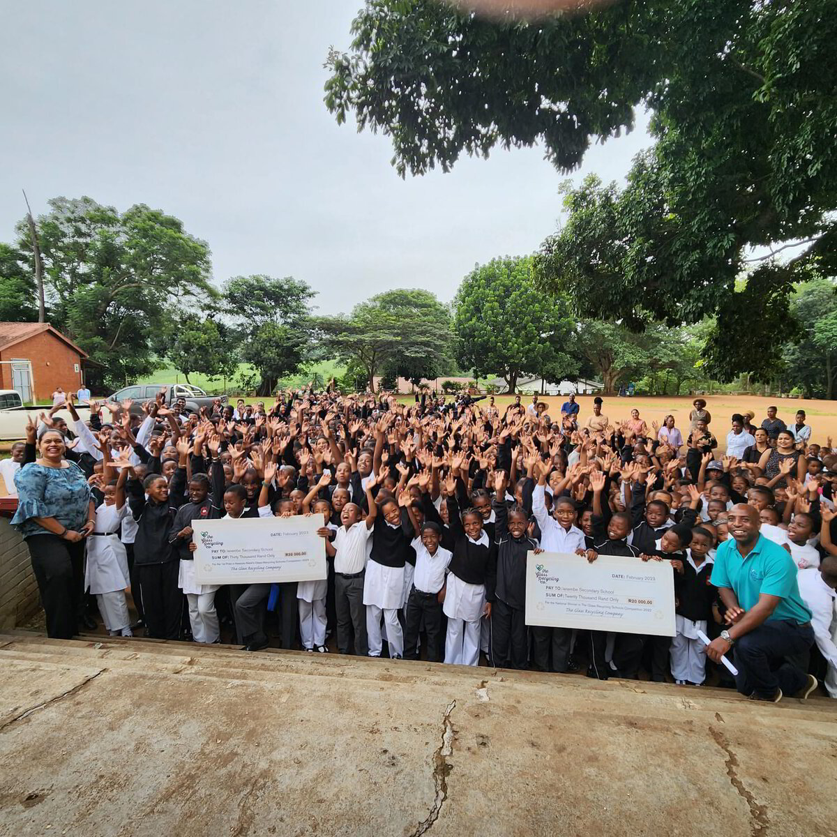 SA schools make strides in volume of glass collected in 2022
