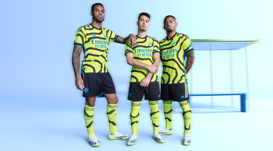 Arsenal away kit launch online