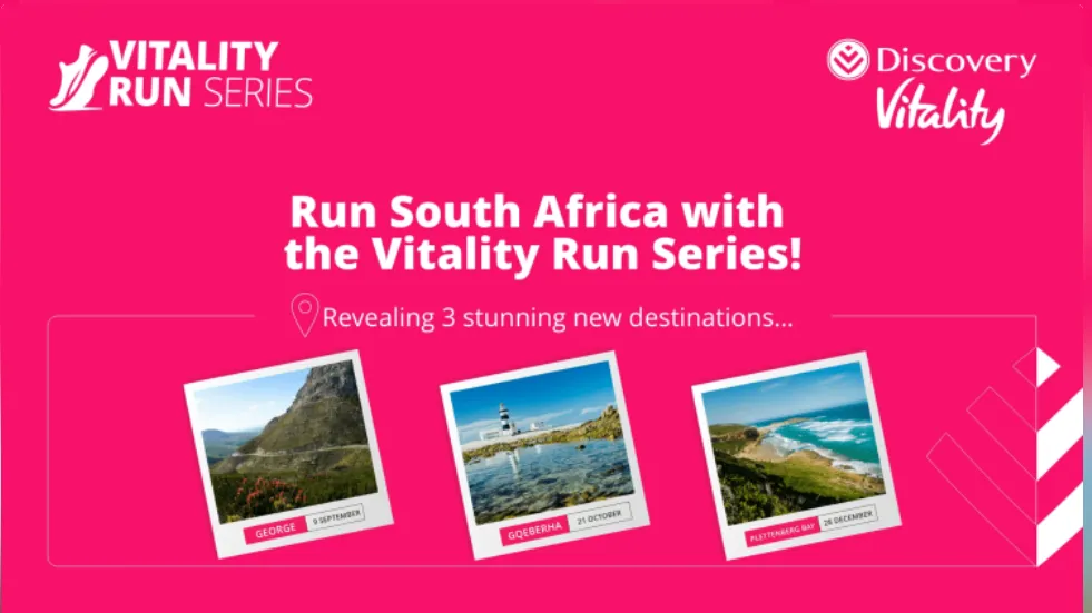 Discovery Vitality announces its popular Vitality Run Series