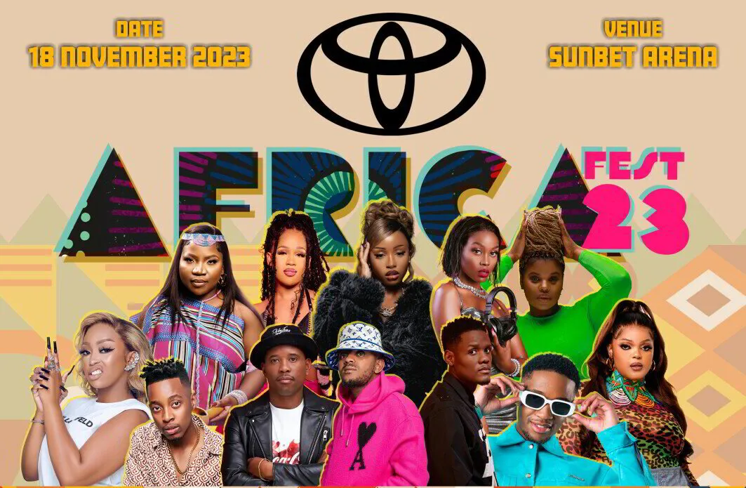 TOYOTA SOUTH AFRICA MOTORS CELEBRATES HOMEGROWN TALENT AT AFRICA FEST
