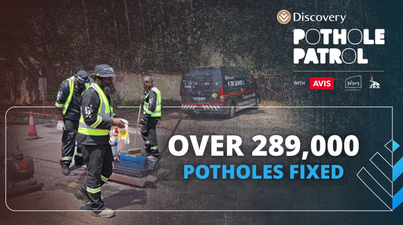Discovery Pothole Patrol celebrates four years of making Joburg’s roads ...