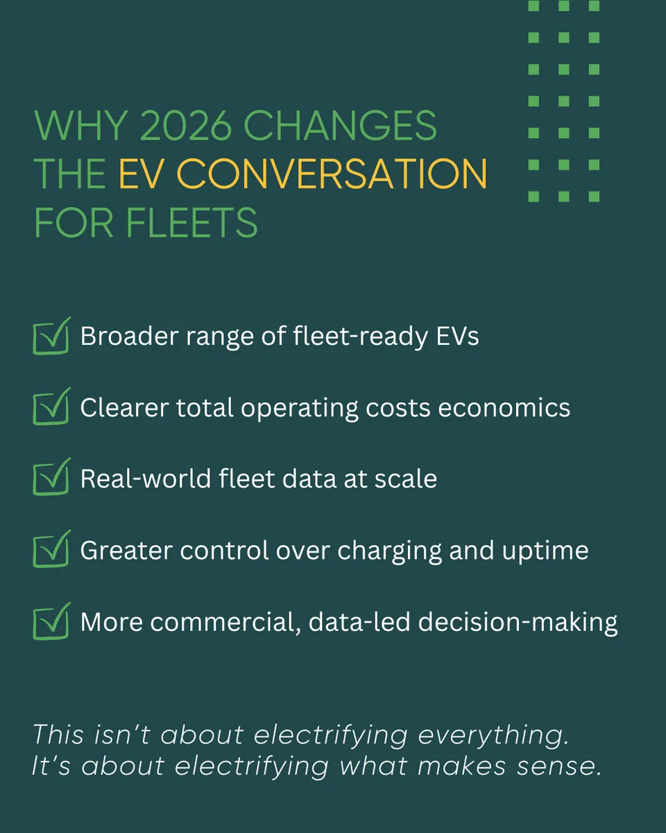 Why 2026 is the year to electrify your fleet