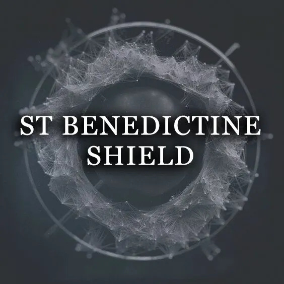 ST BENEDICTINE SHIELD