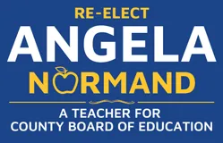 Angela Normand campaign logo