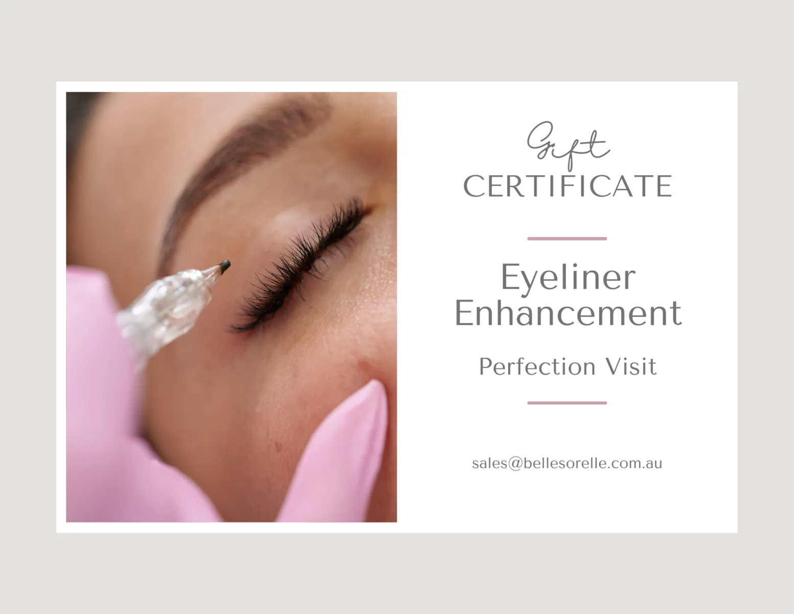 Eyeliner Enhancement - Perfection Visit