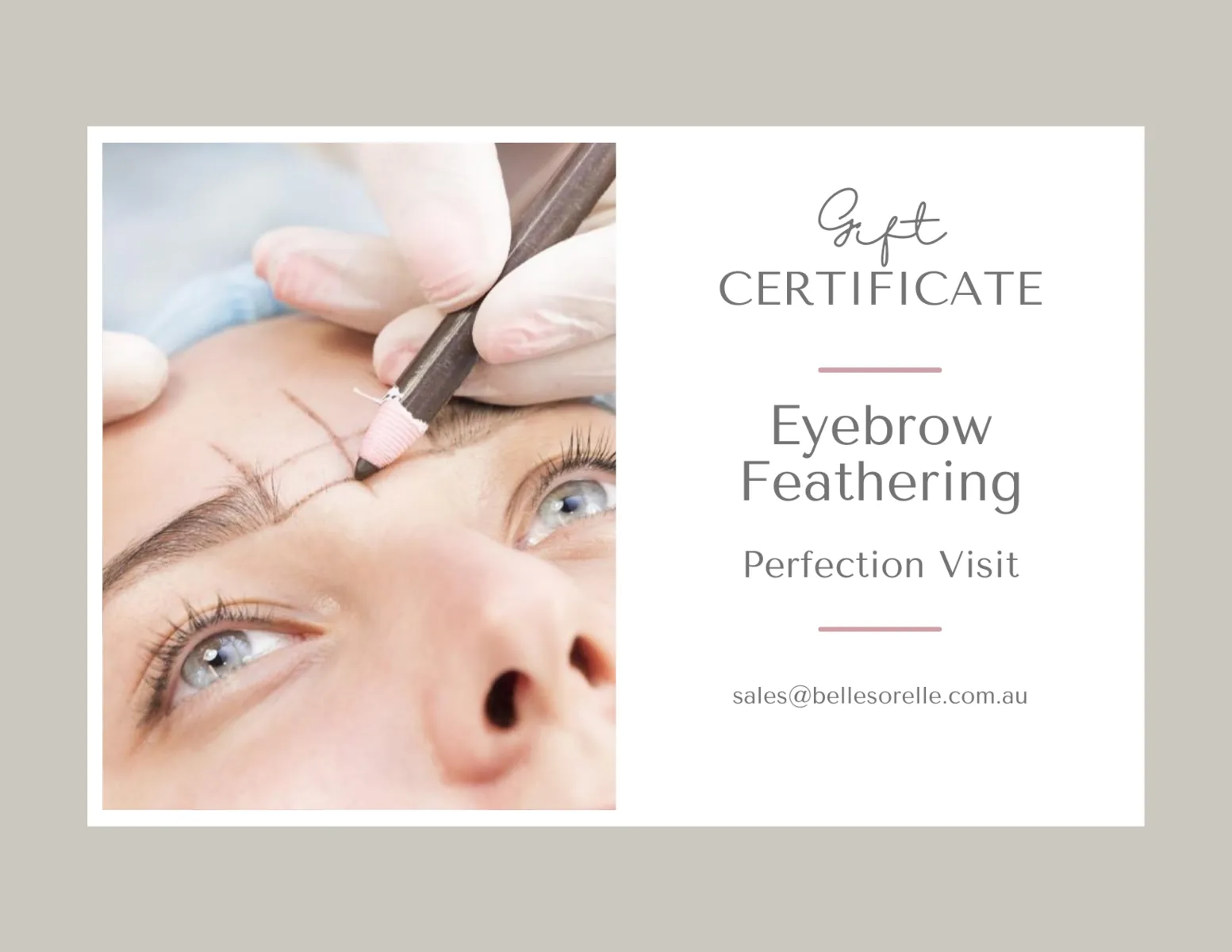 Eyebrow Feathering - Perfection Visit