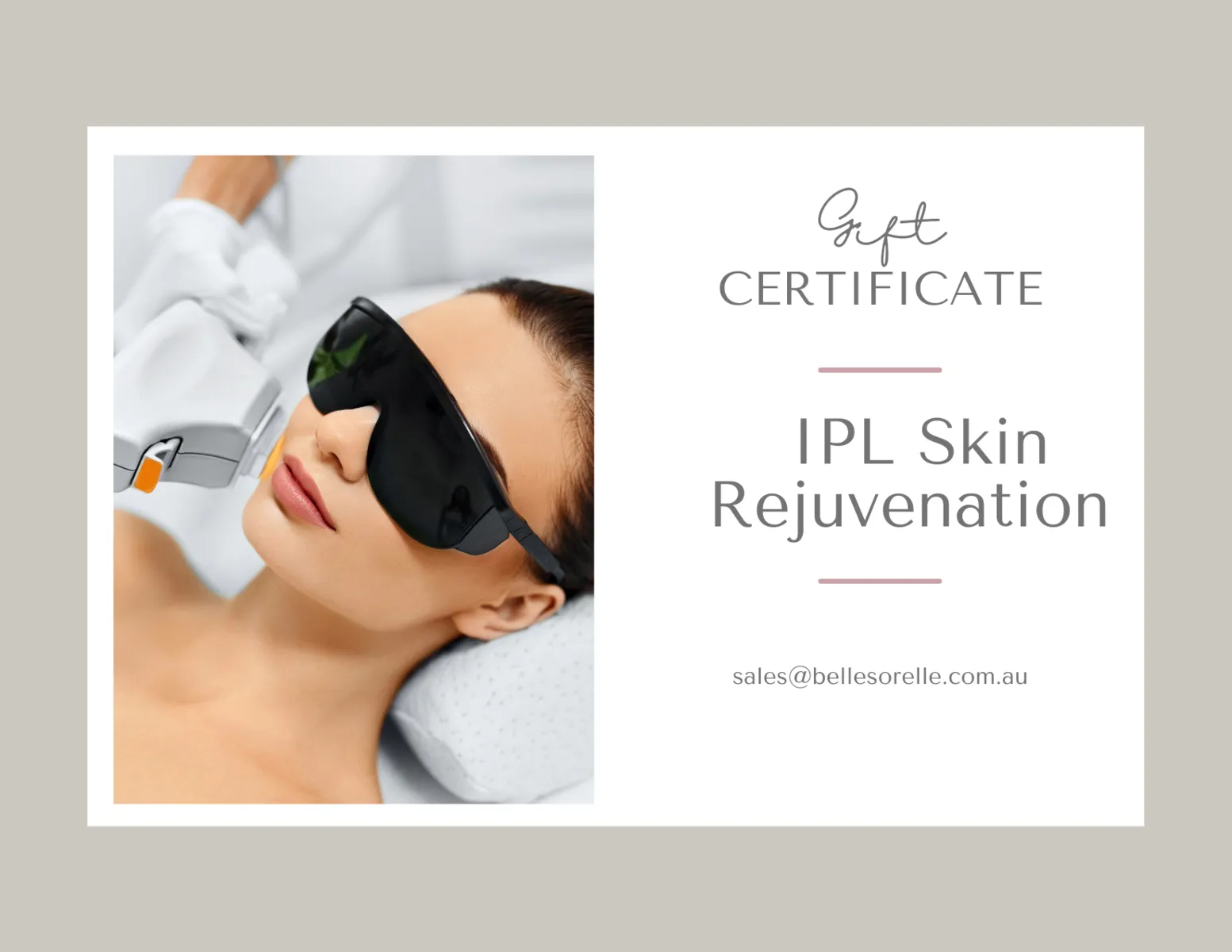 IPL Skin Rejuvanation - Package of three (save 20%)