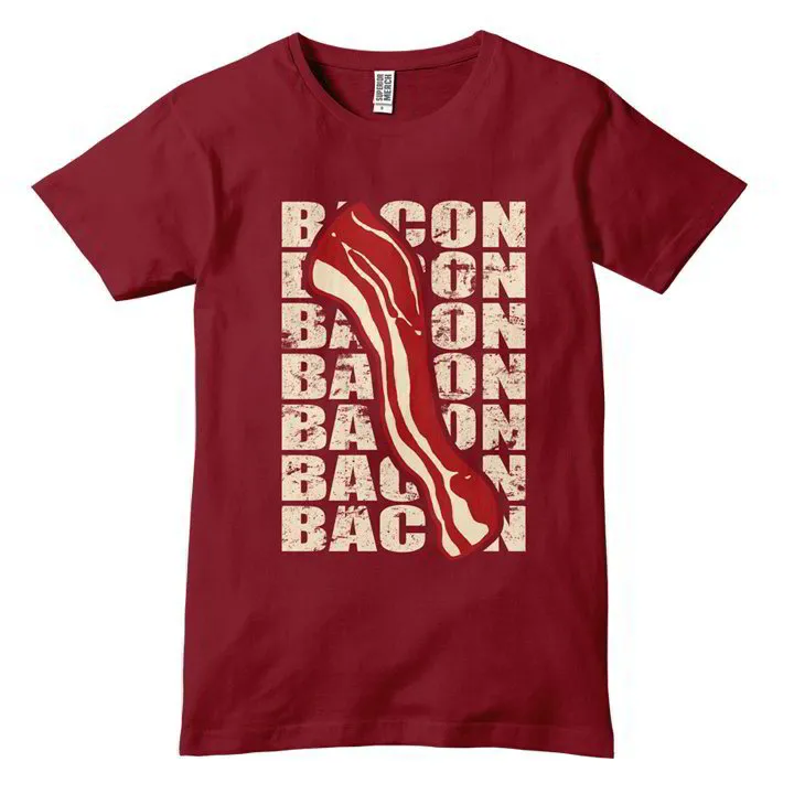 Bacon Strips Repeat Tee