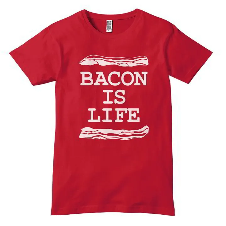 Red Bacon Is Life T-Shirt