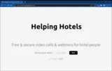 Secure video calls & webinars for hotel people