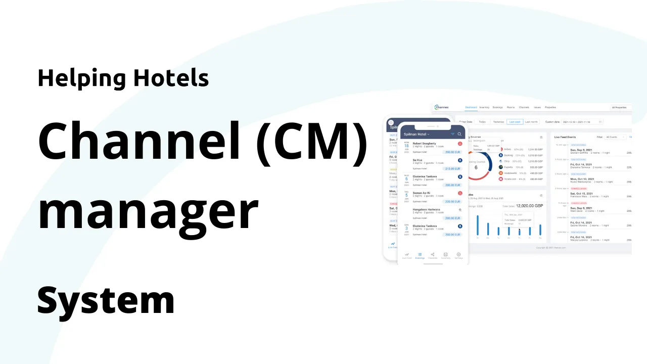 Hotel Booking Engine + Channel Manager