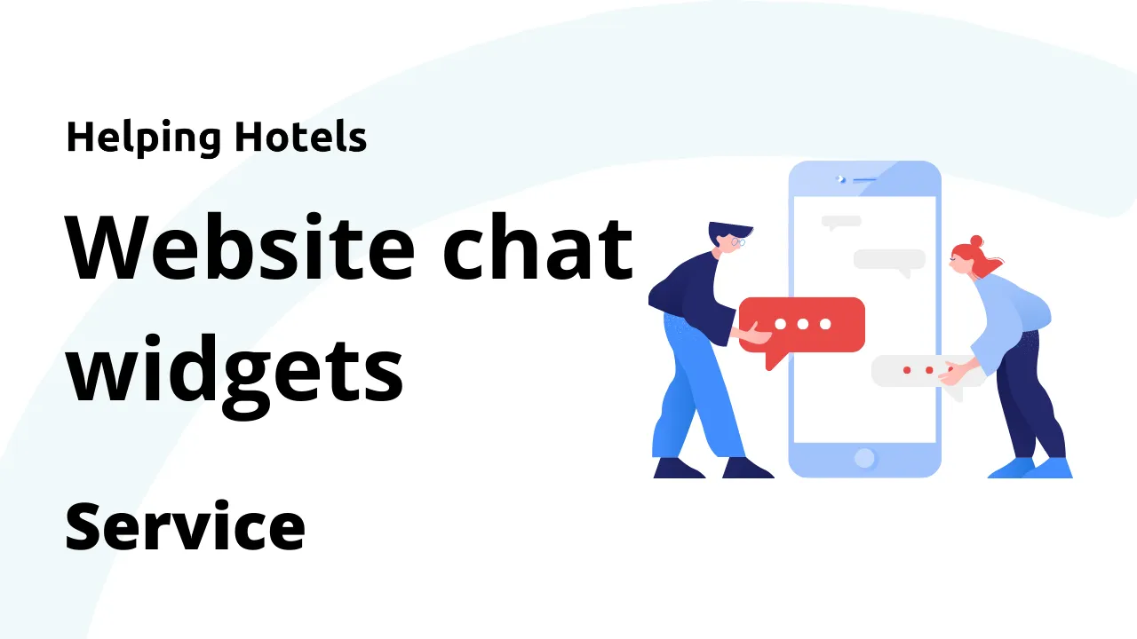 Website Chat Widget (For Hotels, vacation rentals)