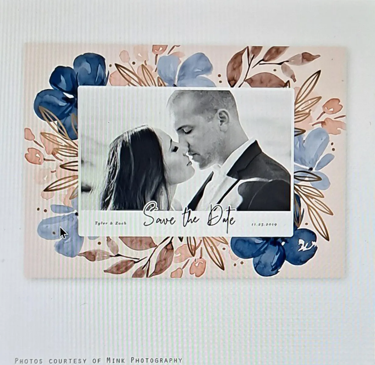 Love South Save The Date Card