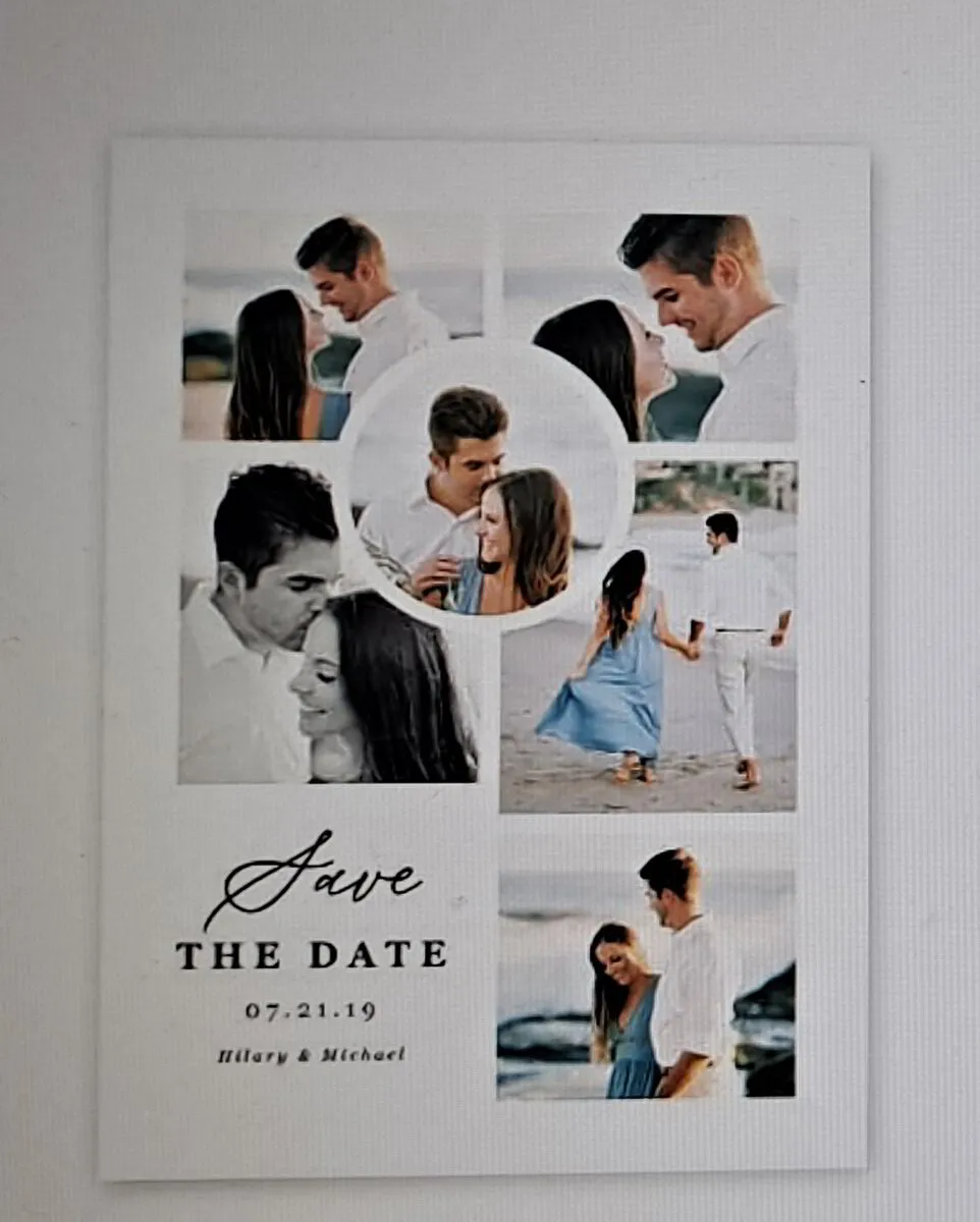 Love Mood Save The Date Card