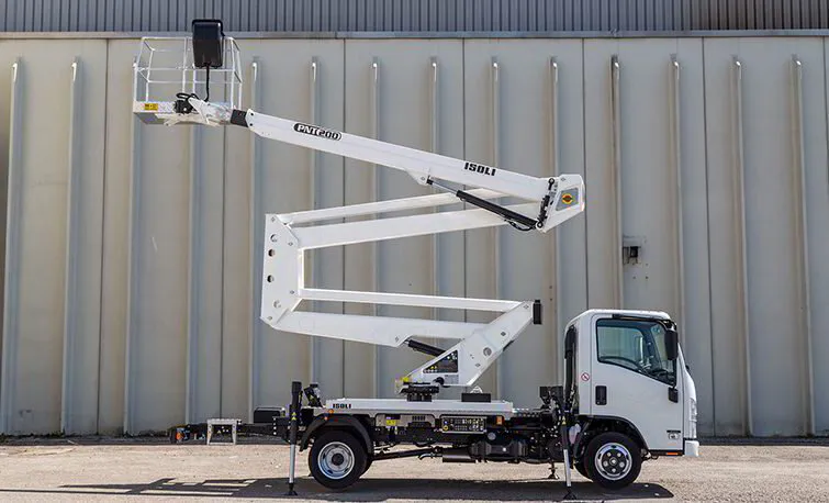 Isoli- Truck-mounted platforms with chassis