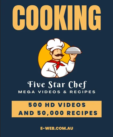 Five Star Chef Mega Videos and Recipes for Cooking Inspiration.