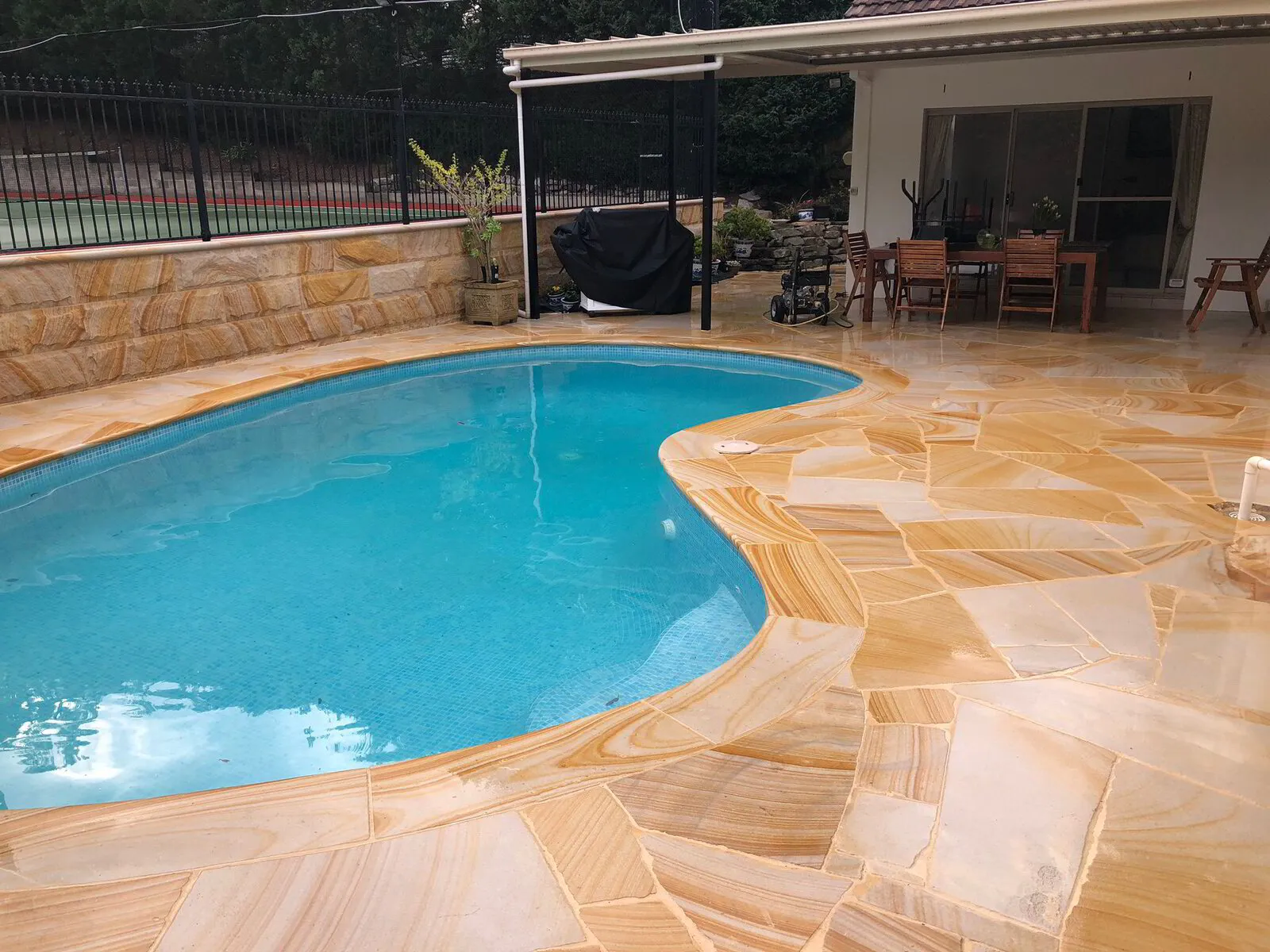 Australian Sandstone Crazy Paving