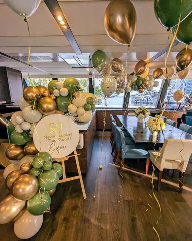 Party Decoration with Balloon - Yacht Decoration Singapore