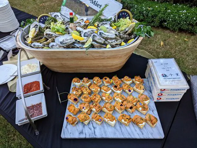 Corporate Events - Oyster Bar Catering