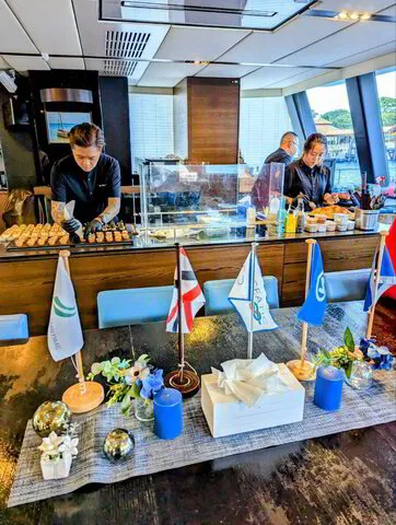 Private Chef for yacht dining & wedding event