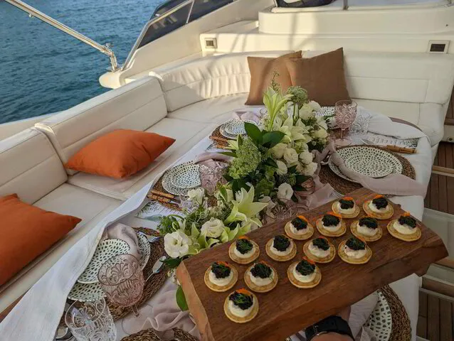 Luxurious Wedding on Super Yacht Eagle Wing 3