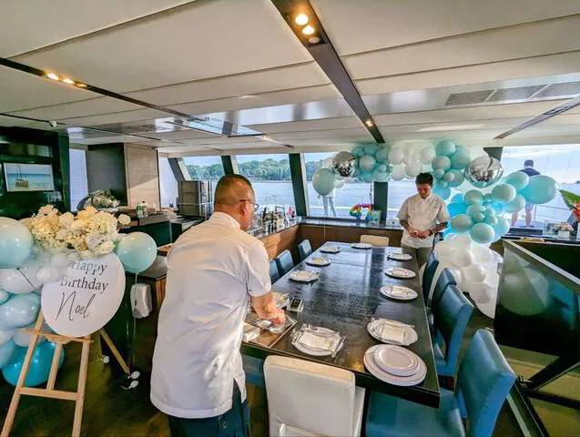 Yacht Chef for Boat Dining Event