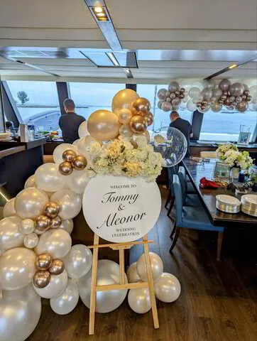 Yacht Wedding on Luxury Catamaran Yacht
