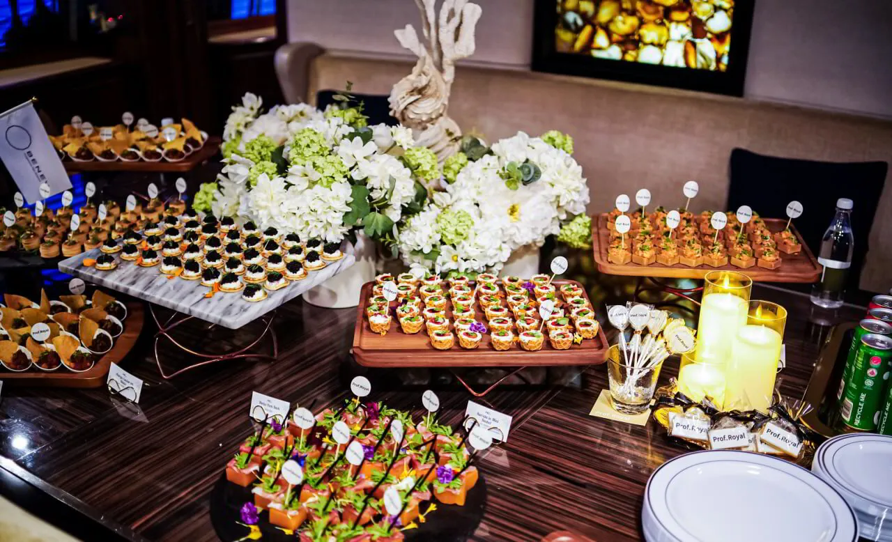 Free Flow Canapés & Drinks Package | Unlimited Fun for 40 guests