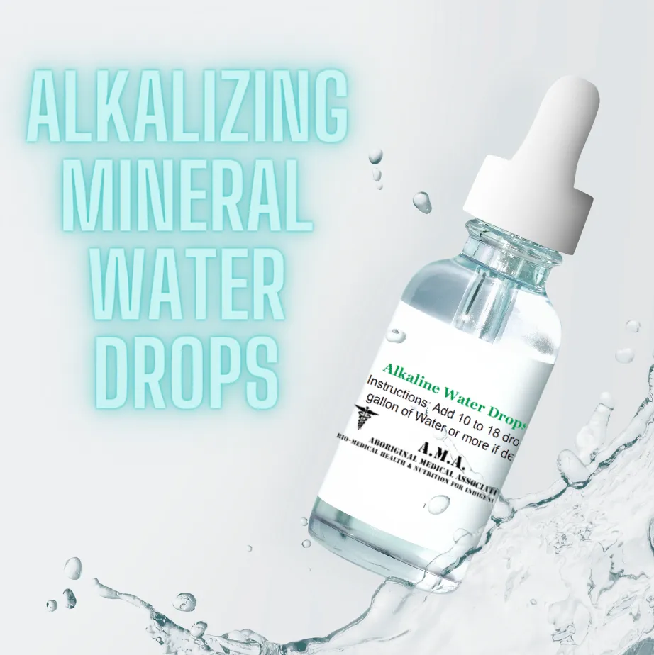 Alkaline Water Drops