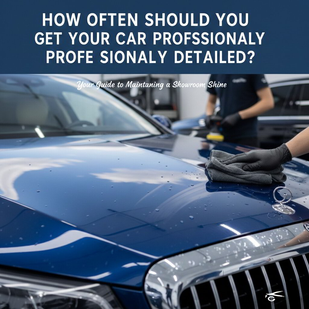 Car Use Often How Often Should You Get Your Car Professionally Detailed?