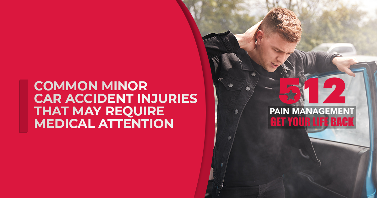 Common Minor Car Accident Injuries That May Require Medical Attention