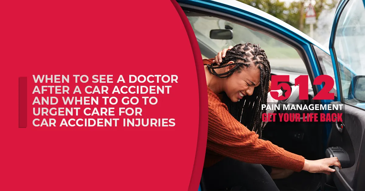 When To See a Doctor After a Car Accident
