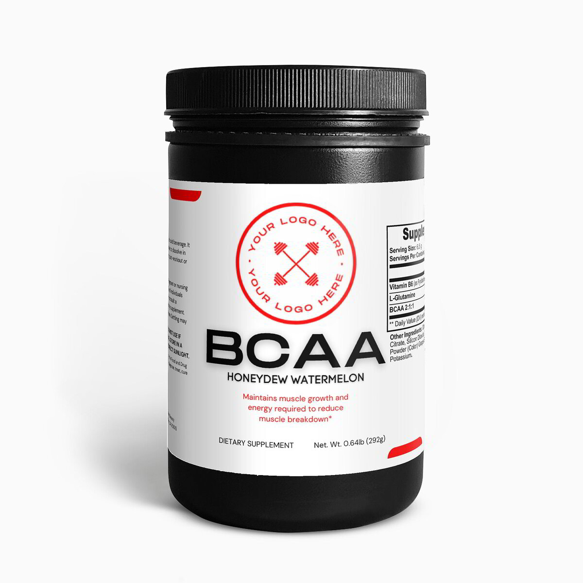 BCAA Post Workout Powder (Honeydew/Watermelon)