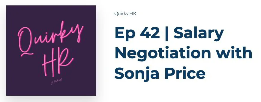 Quirky HR Podcast with Sonja Price
