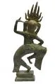 12"Khmer Angkor/Cambodian Statue Nang Teap Apsorn Figurine Dancing Style