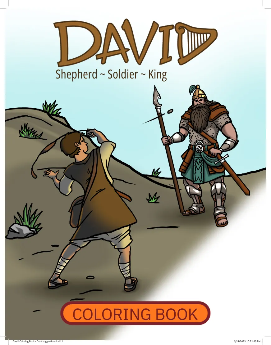 David - Coloring Book (Single Box)