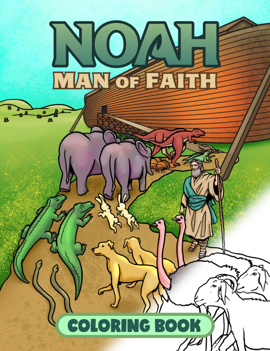 Noah - Coloring Book (Multiple Box Discount)