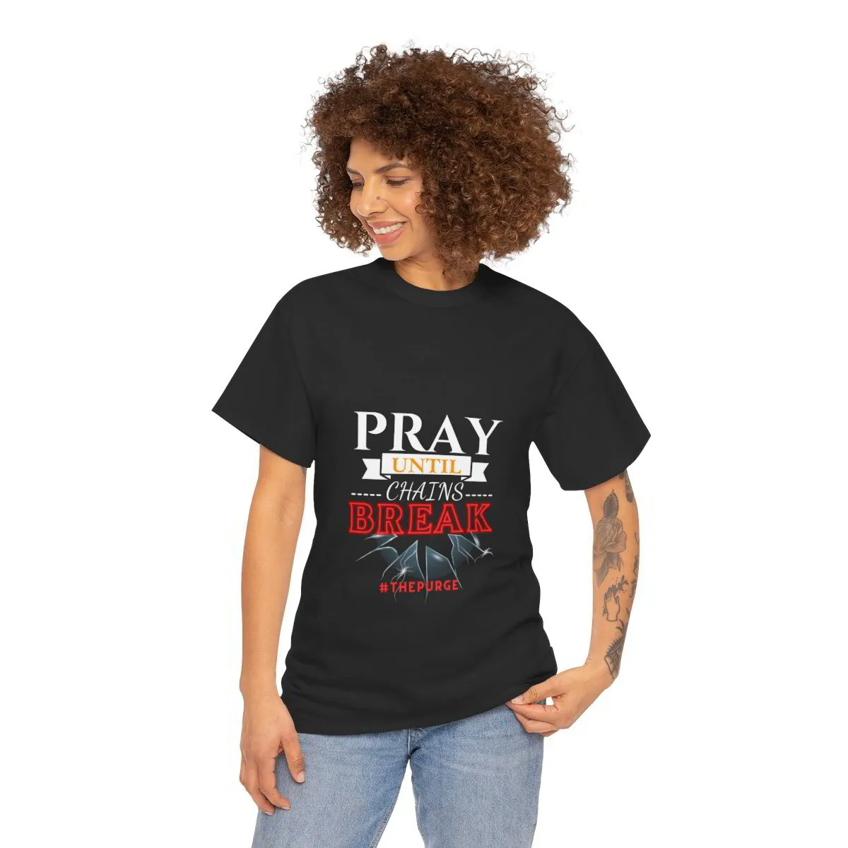 Pray Until Chains Break Unisex T-shirt