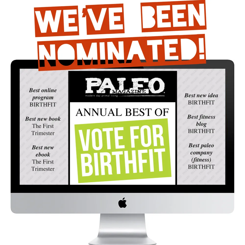 Vote BIRTHFIT in Paleo Magazines Annual &quot;Best Of&quot;