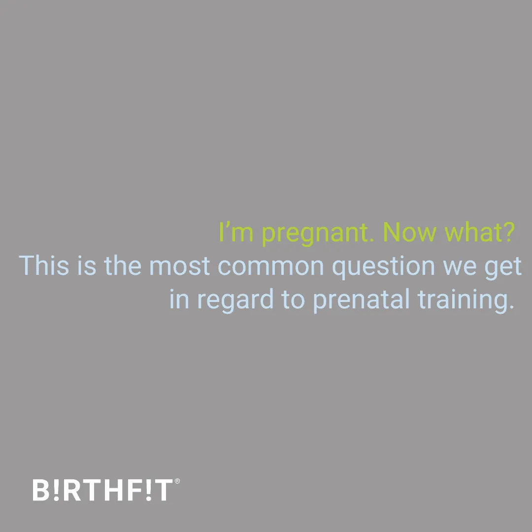 General Prenatal Fitness Training Recommendations