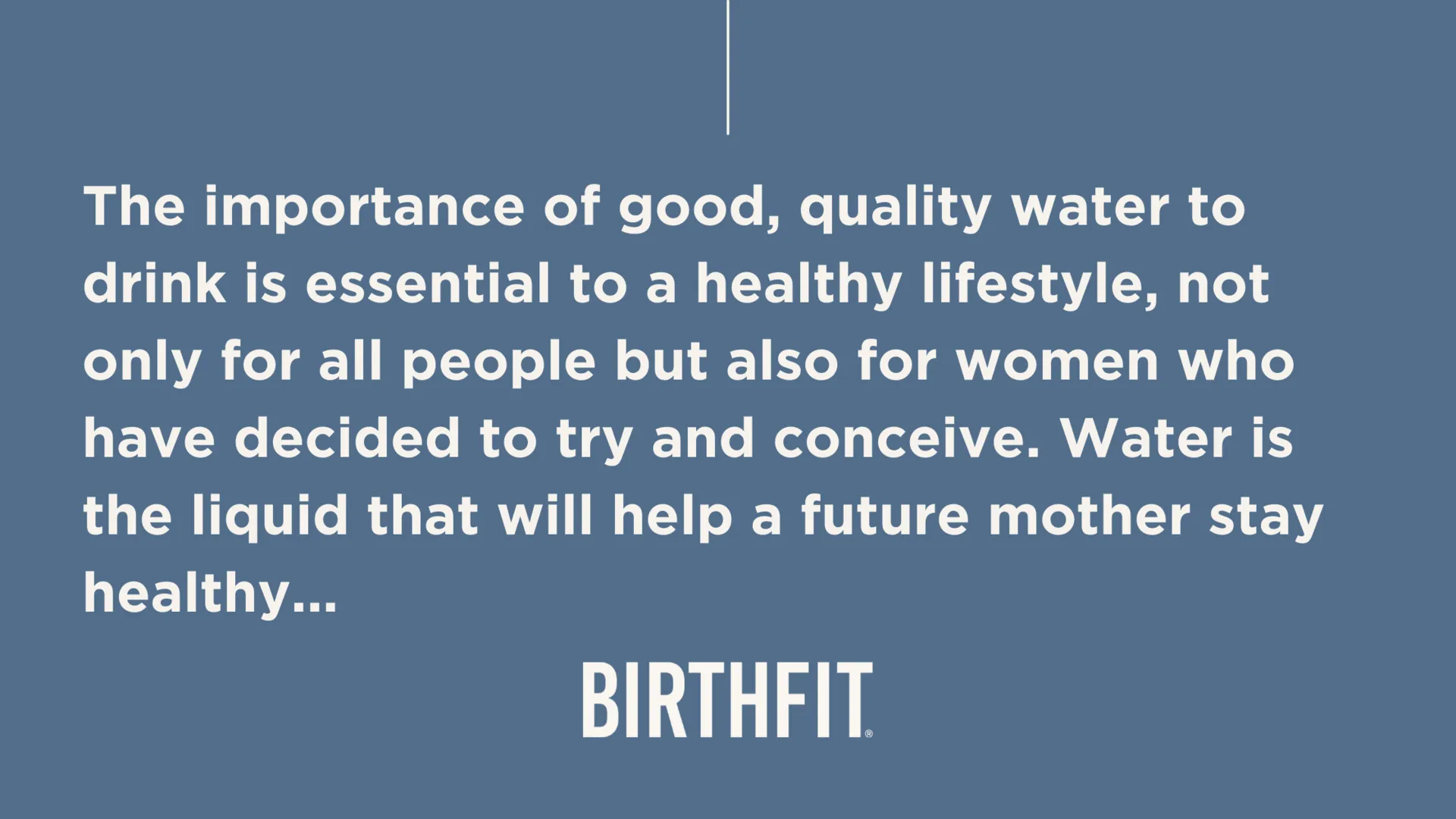 How Quality Water can Benefit a Woman in Preconception