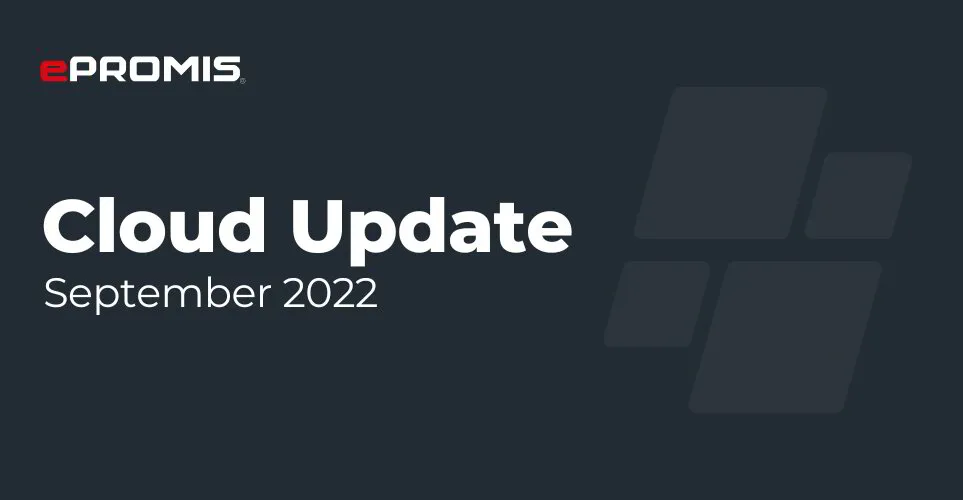 September 2022 Cloud Update