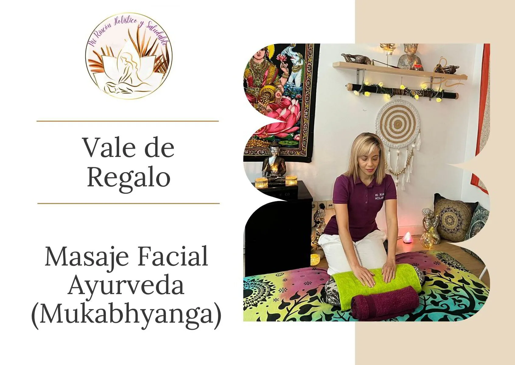 Vale Regalo - Masaje Facial Ayurveda (Mukabhyanga)