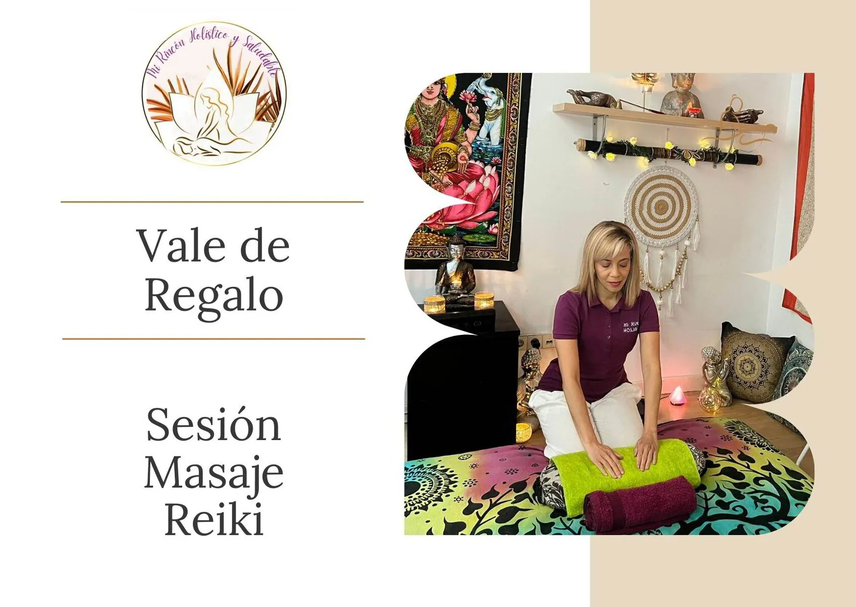 Vale Regalo - Sesión Masaje Reiki