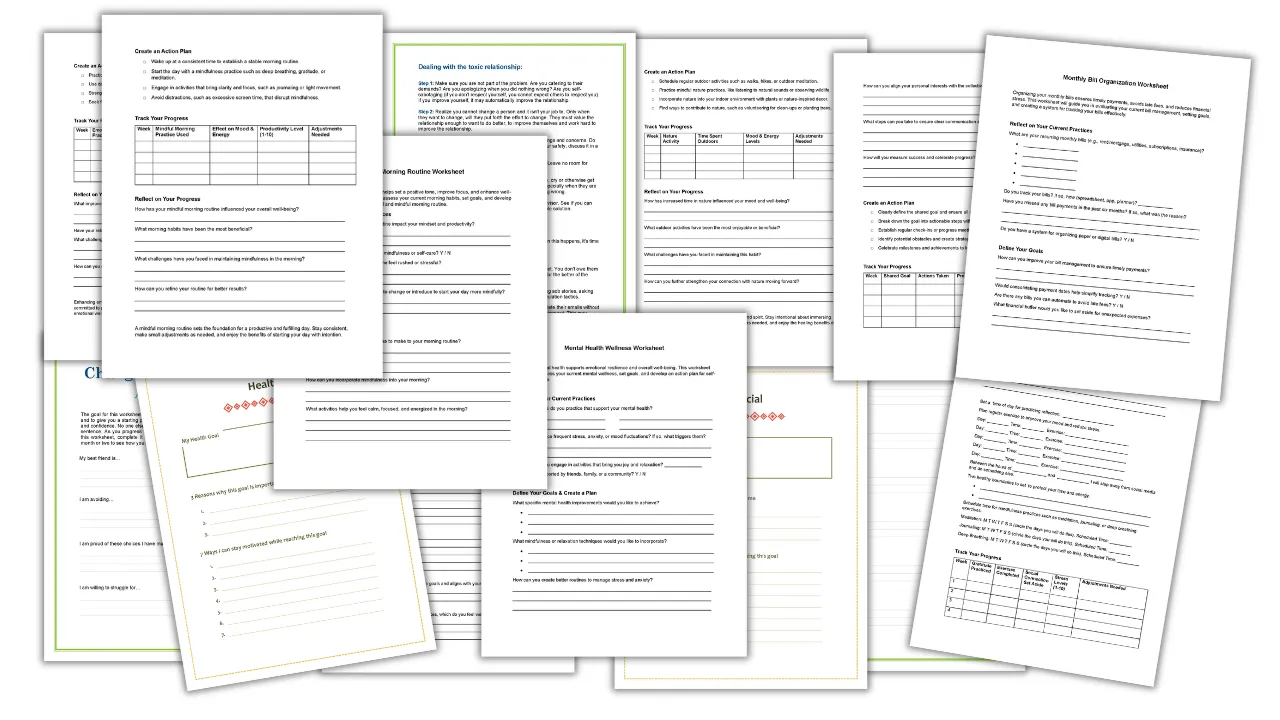 Ultimate Coaching Workbook Collection with PLR Rights & Canva Templates